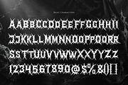 Helvorn | Black Metal Display, a Blackletter Font by Denustudios (Thumbnail 9 of 11)
