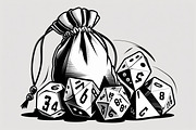 Dice Set Clipart Collection, an Illustration by musafir_fashion (Thumbnail 9 of 9)