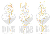 Watercolor Eucalyptus clipart, an Illustration by NKTKNS (Thumbnail 3 of 7)