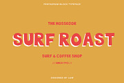 Pentagram Block - Bold display Font, a Handwritten Font by Lise & Mike–Visual Makers (Thumbnail 4 of 6)