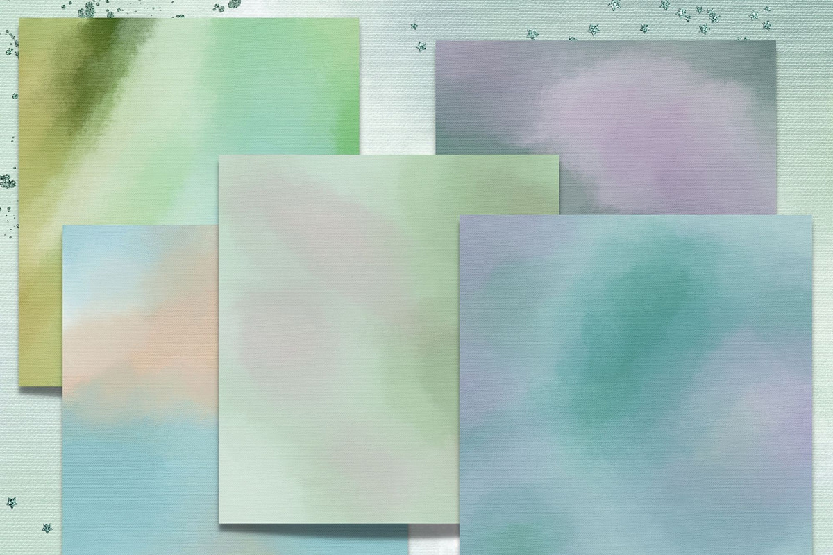 Mega Watercolor Background Pack, an Illustration by Kandace Lalo Designs (Photo 3 of 7)