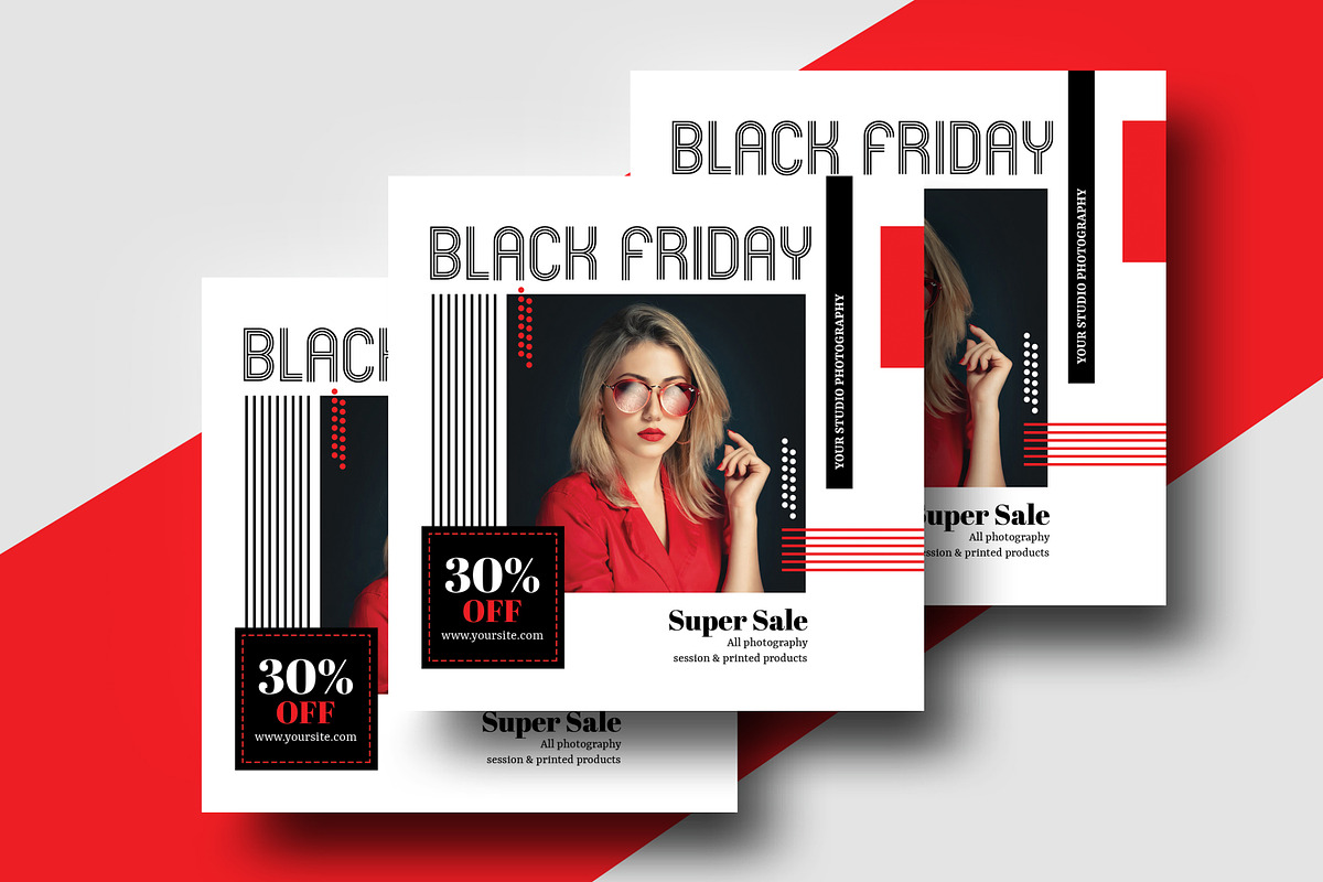 Black Friday Marketing Template, a Stationery Template by Ultimate Template Shop (Photo 4 of 5)