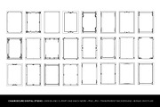 Vector Simple Vintage Vector Frames, a Decorative Illustration by Pingebat (Thumbnail 5 of 10)