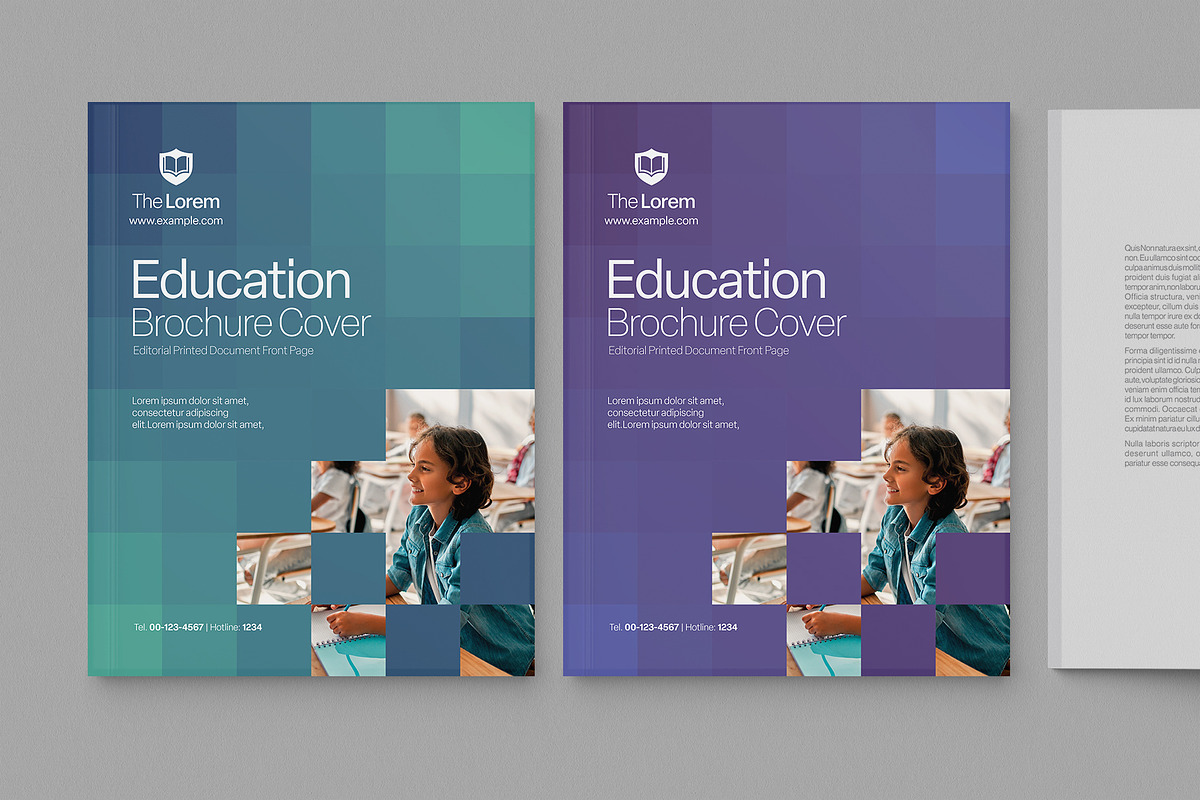 Education Brochure Cover Template, a Brochure Template by BrandPacks (Photo 4 of 6)