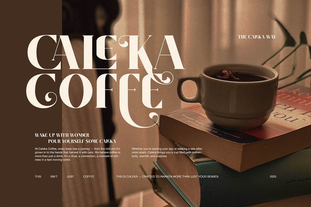 Belinca Display Serif Font, a Serif Font by Graphicxell (Photo 2 of 8)