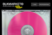 Jewelcase.psd - CD Case Mockup, a Product Mockup by BLKMARKET© (Thumbnail 1 of 9)