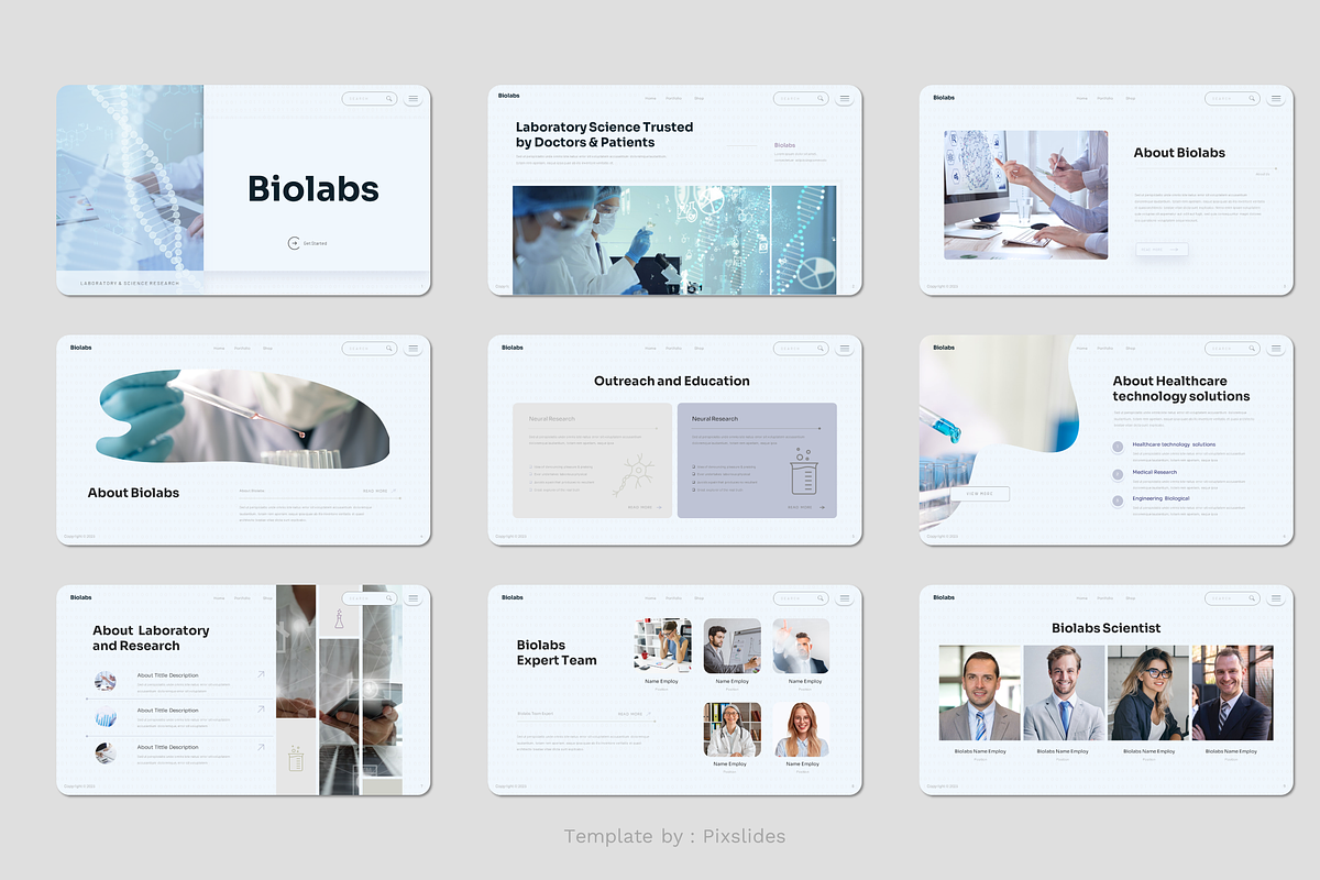 Laboratory & Science Keynote, a Presentation Template by Pixslides (Photo 2 of 7)