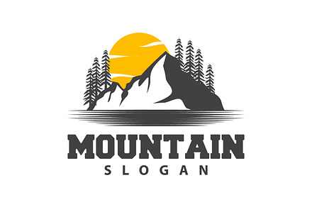 Mountain Logo, Nature Premium Design, a Branding & Logo Template by Maylianaw28