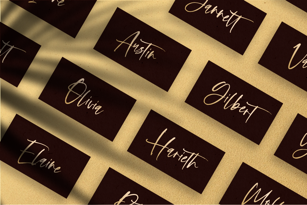 Oliver Notes - Handwritten Font preview 8