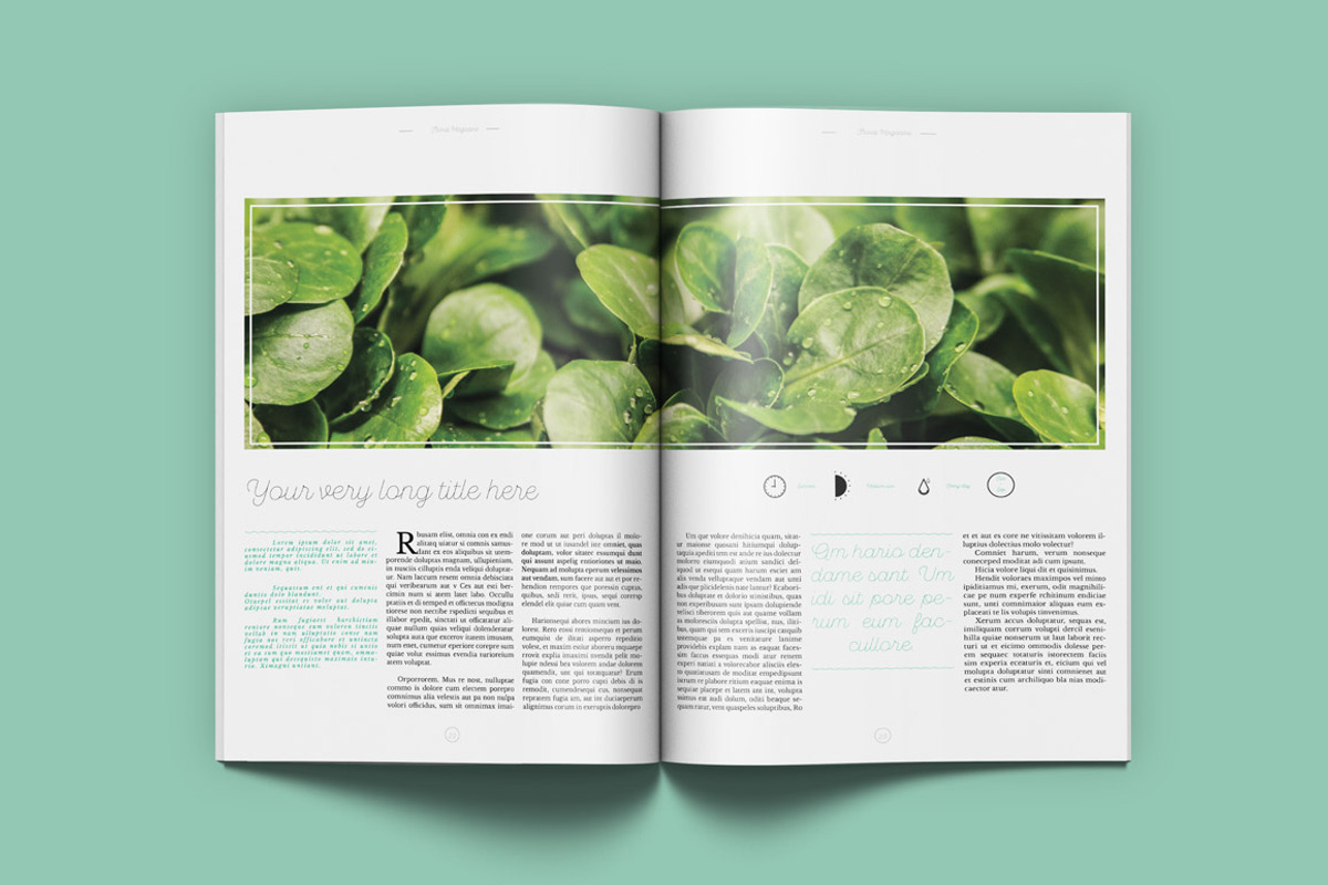 Floral Magazine, a Magazine Template by Kahuna Design (Photo 6 of 13)