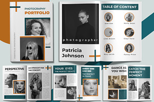 Portfolio Photography Design, a Magazine Template by MightyDesign