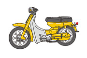 Yamaha V75 Vector, an Illustration by tipudaya (Thumbnail 5 of 6)