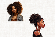 African American Modern Girl, a Person Illustration by Mash Mash Stickers (Thumbnail 7 of 8)