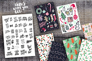 Holiday Toolkit Christmas Xmas, a Seasonal Illustration by Shelly Laslo Illustration (Thumbnail 3 of 9)