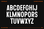 Turin Modern Sans Display, a Sans Serif Font by GRVS Studio (Thumbnail 2 of 14)