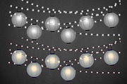 Paper lanterns clipart, an Object Graphic by Paper Farms (Thumbnail 10 of 14)
