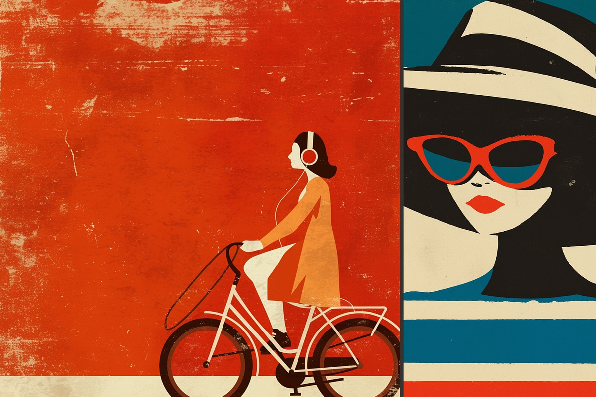 Prompt Illustration Vintage Risograp, a Background Photo by AS Studio (Photo 6 of 8)