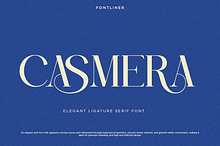 Casmera - Elegant Ligature Serif