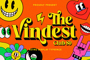 The Vindest, a Serif Font by Skypia (Thumbnail 1 of 16)