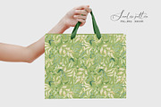 Watercolor Spring Foliage Pattern, a Pattern Graphic by SirenaArt (Thumbnail 12 of 15)