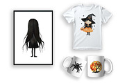 Halloween Clipart Design Mega Bundle, a Decorative Illustration by Moon Studio (Thumbnail 3 of 5)