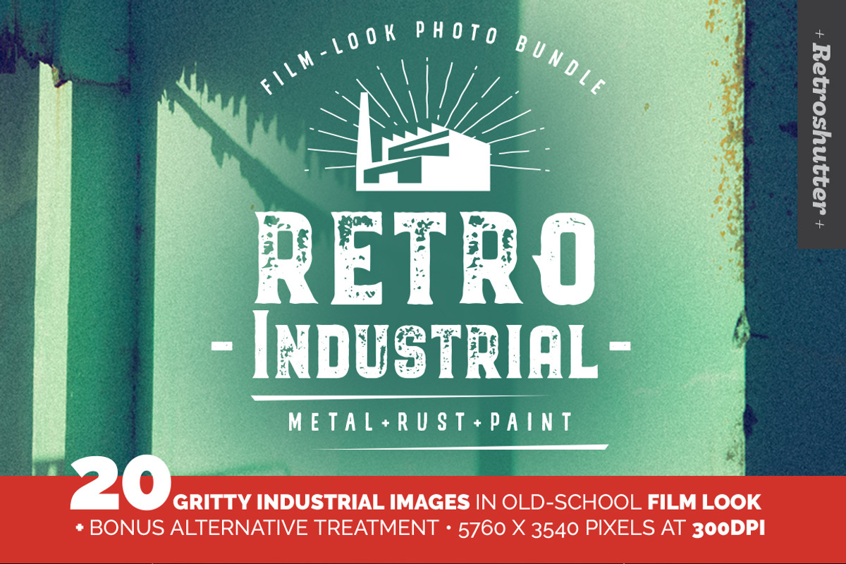 Industrial Film-look Photo Bundle, a Templates & Theme by Retroshutter (Photo 1 of 6)