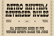Florief, a Slab Serif Font by graphicook (Thumbnail 4 of 10)