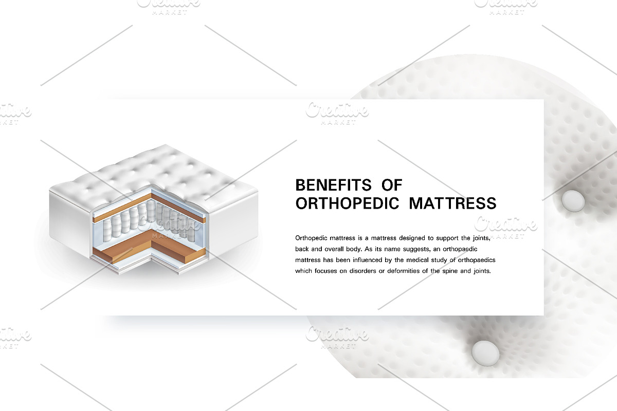 Orthopedic Mattress Vector Set, a Healthcare Illustration by Zonda (Photo 8 of 14)