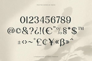 Partake Modern Serif