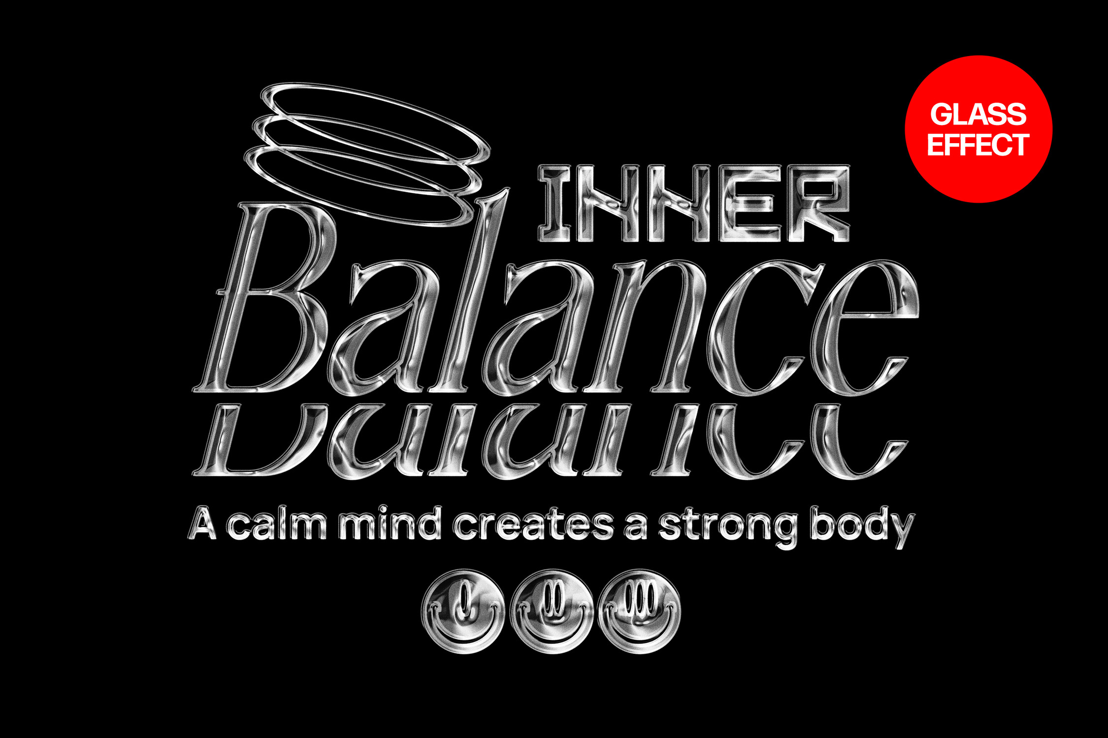 Glass Chrome Text & Logo Effect, a Layer Style Add-On by Design Squad