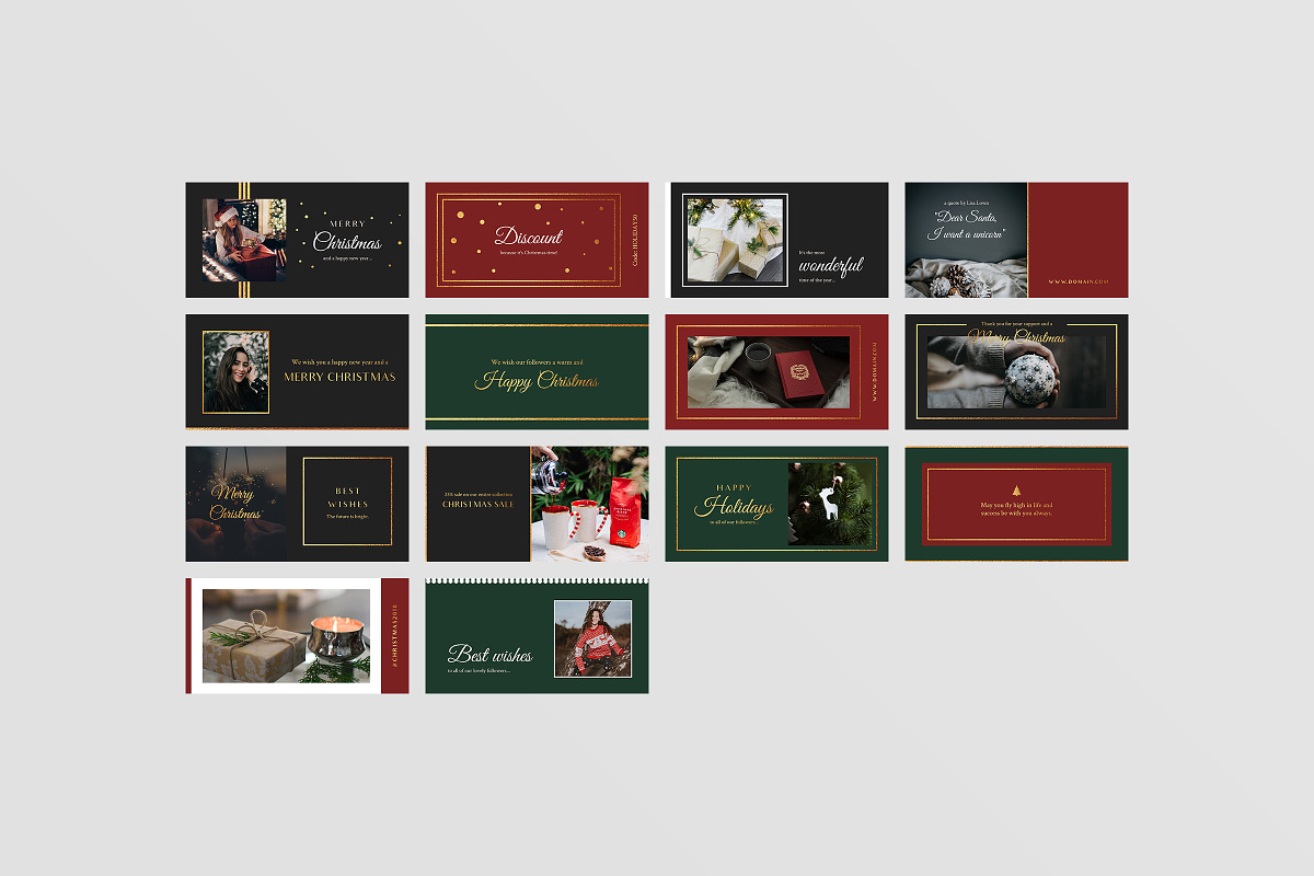 Christmas Social Media Pack, a Social Media Template by Ruben Stom (Photo 11 of 11)