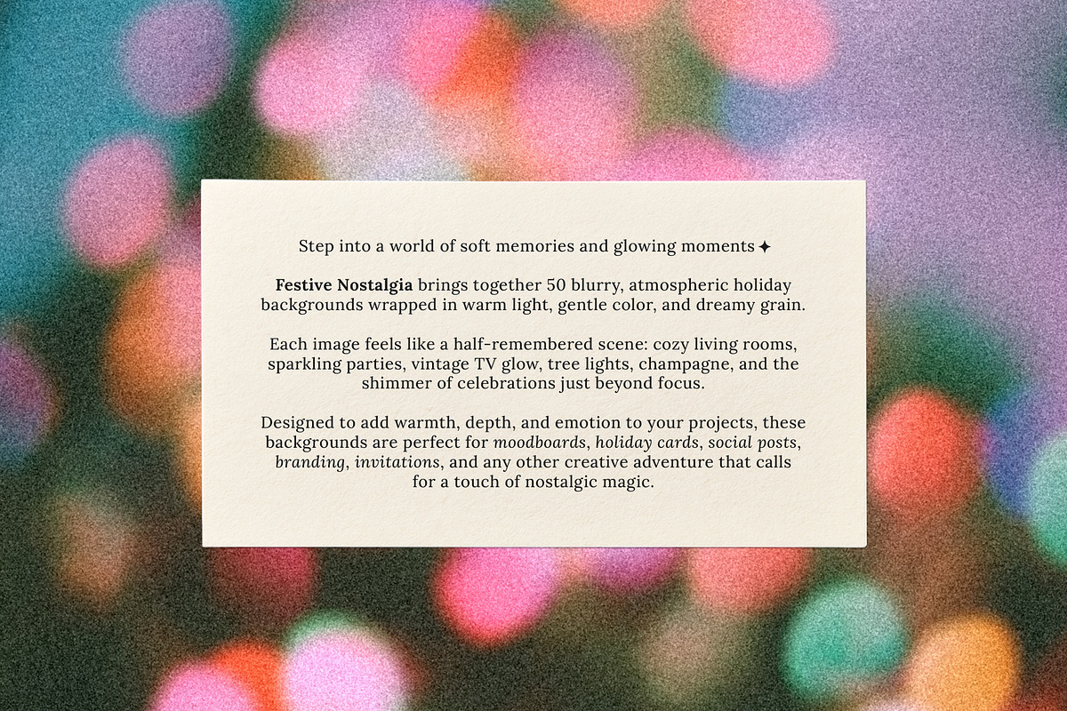 Festive Nostalgia Photo Backgrounds, a Background Graphic by Dina Mae (Photo 2 of 11)