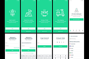 Capi Restaurant UI Kit iOS iphone X, an App Template by Capi Product (Thumbnail 8 of 8)