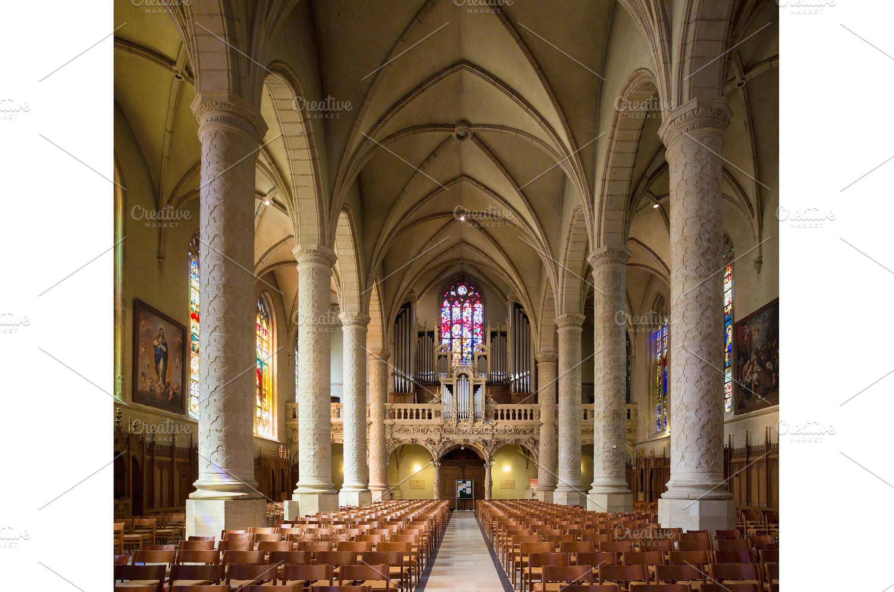 Notre-Dame Cathedral, Luxembourg is, an Architecture Photo by Our Amazing World