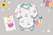 Cute Woodland Animals Vector Set, an Animal Illustration by danceyourlife (Thumbnail 5 of 15)