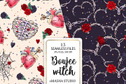 Boujee Witch Seamless Digital Papers, a Graphic by Masha  Studio (Thumbnail 3 of 7)