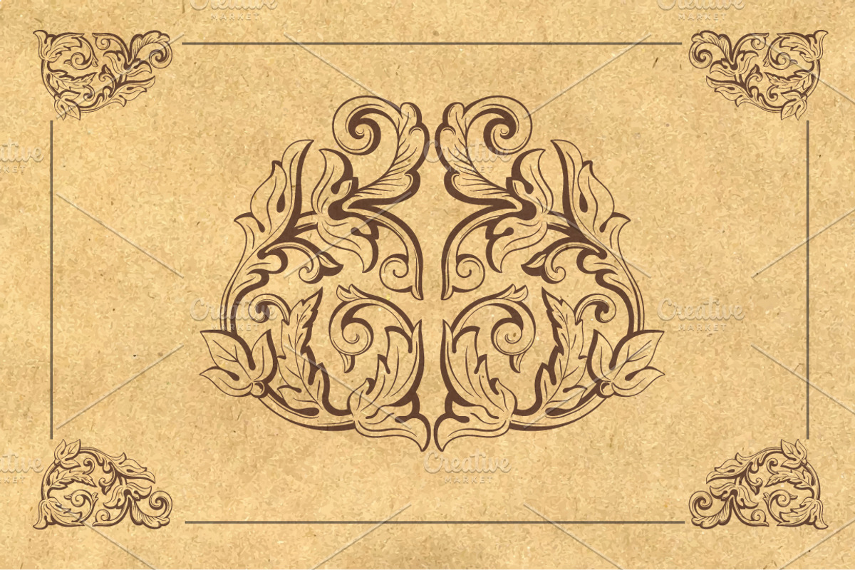 Vintage Vector Elements preview 2