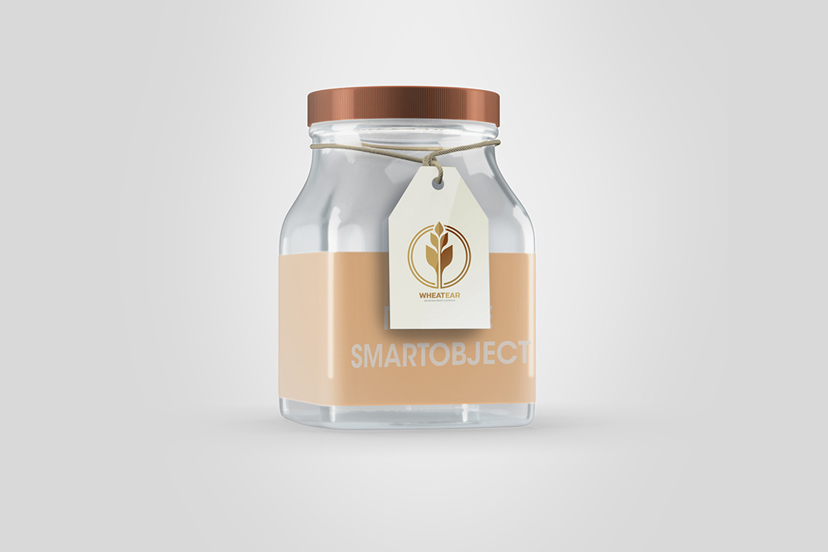 Full Editable Jar Mock-up, a Packaging Mockup by graystudio (Photo 1 of 5)