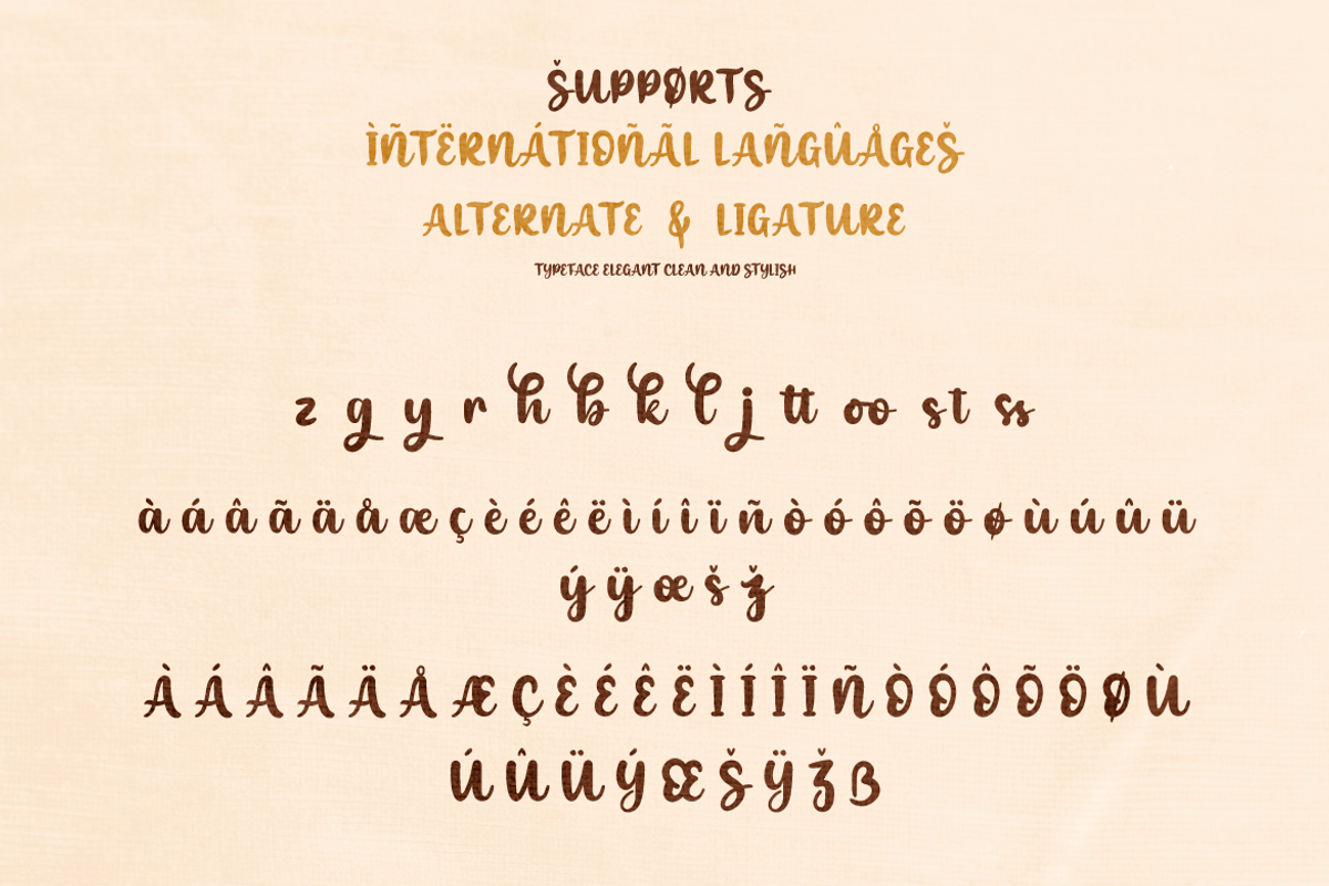 Shyness, a Script Font by twinstd (Photo 9 of 11)