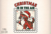 Christmas postage stamp Christmas, an Illustration by Daily.Designs (Thumbnail 1 of 5)