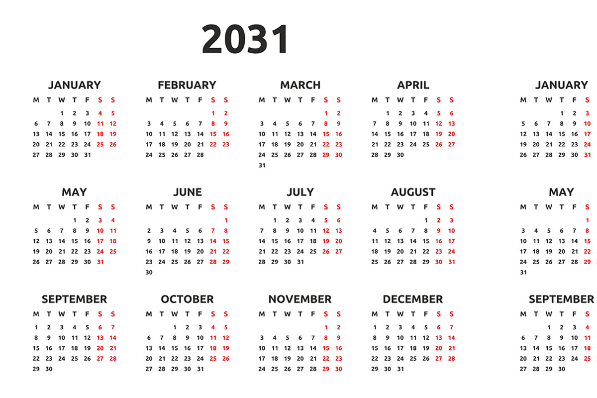 Calendar 2025, 2026 and 2032, a Graphic by Volyk (Photo 6 of 7)