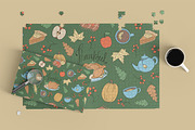 Thanksgiving Procreate Stamps, a Brush Add-On by Mari_Caliart (Thumbnail 7 of 8)