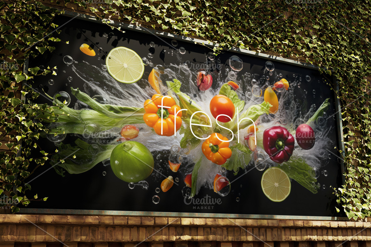 Vegetables Art - 63 images, a Food & Drink Photo by Handmadefont (Photo 12 of 12)