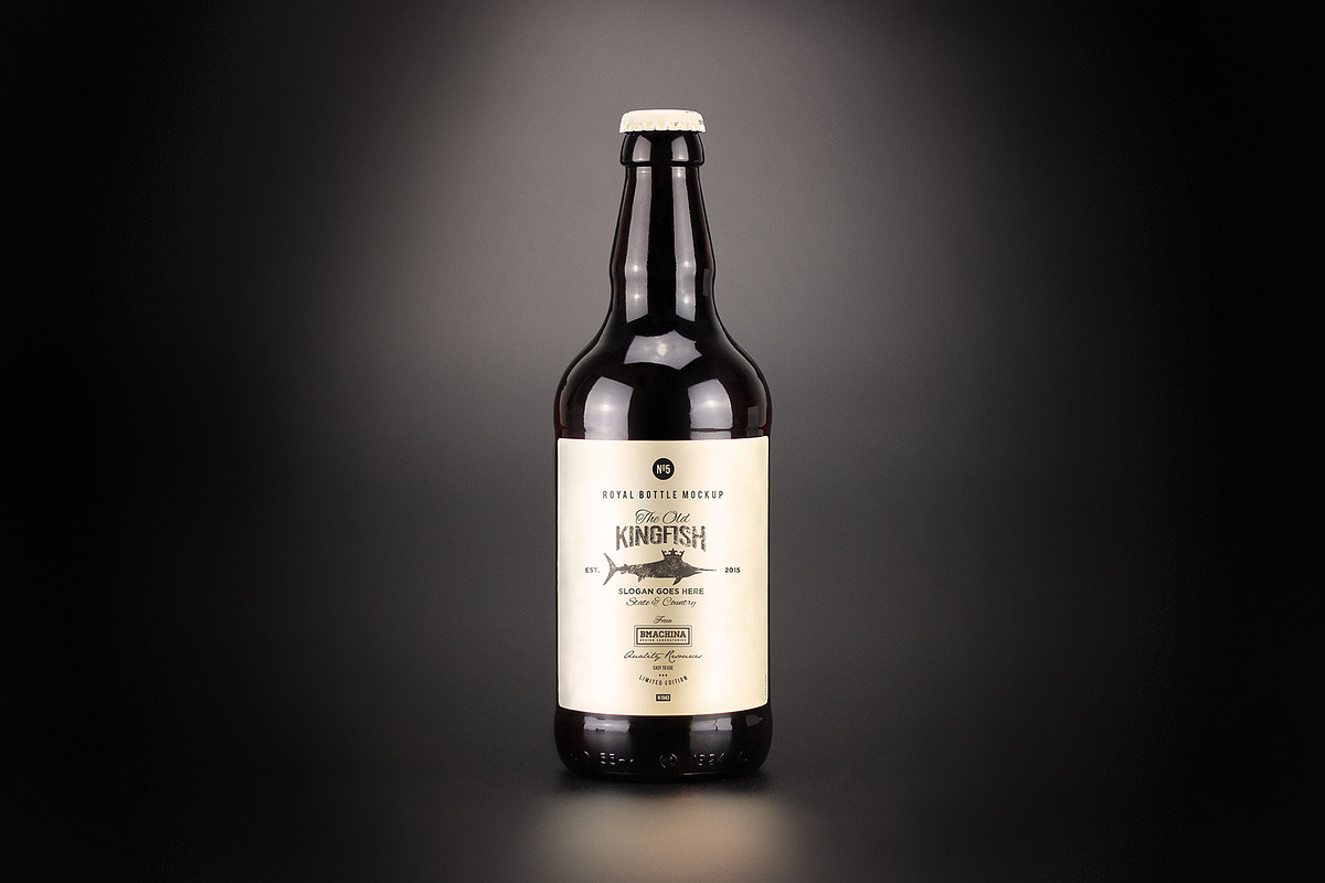 Artisan Beer Bottle Mockup N1943, a Product Mockup by BMACHINA Labs. (Photo 3 of 5)