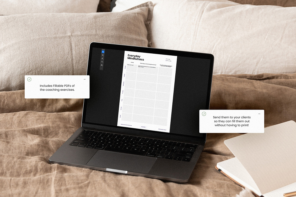 Mindfulness Worksheet Bundle, a Templates & Theme by AndrewPixel (Photo 13 of 13)