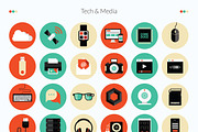 Flat Rules - 96 Premium Icons Flat, a Graphic by SRPACDY (Thumbnail 4 of 5)