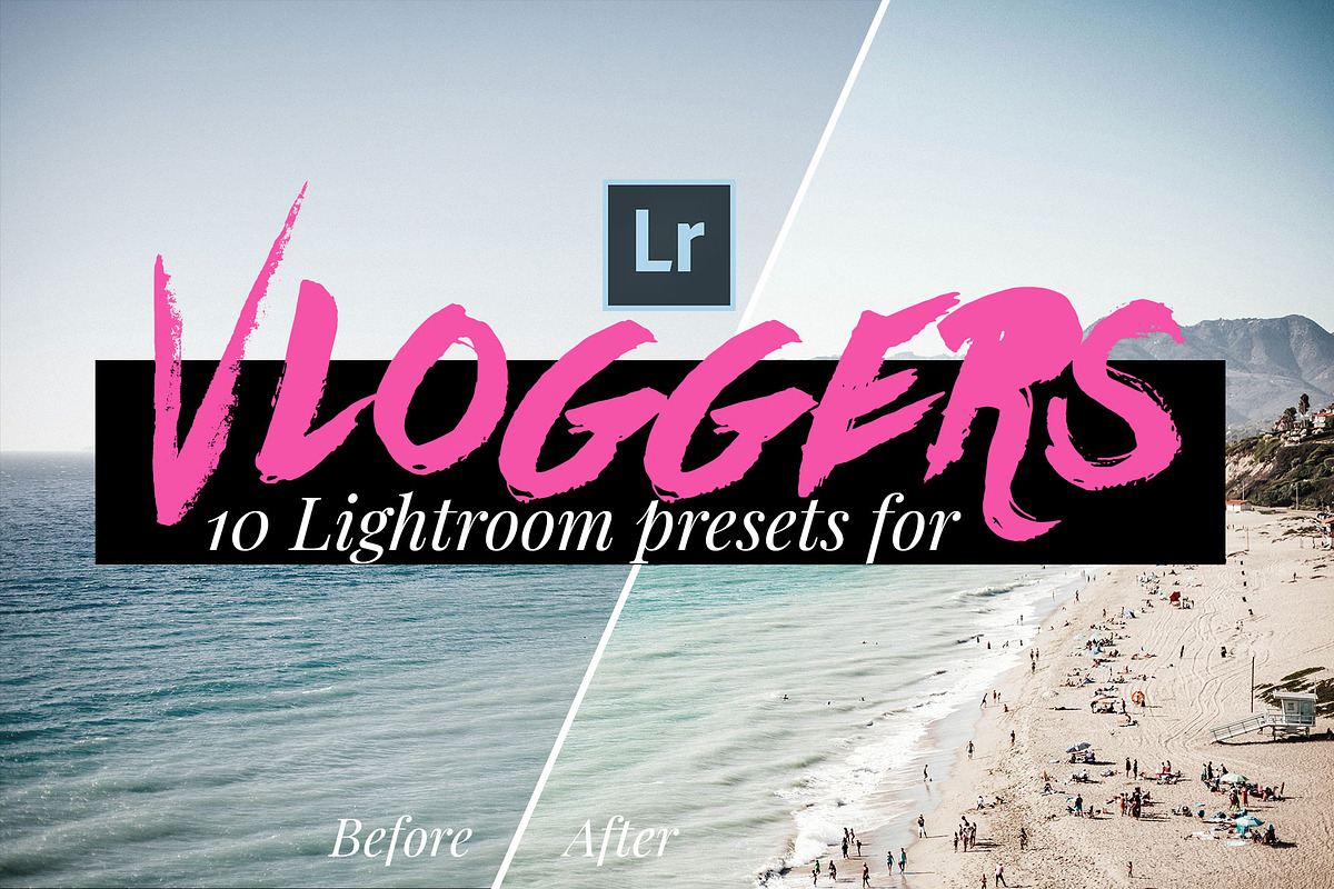 Beach Vlogging Lightroom Presets