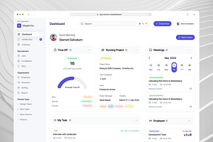 SolveHR - HR SaaS Landing Page