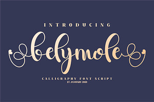 Belymole Script LS