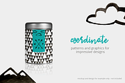 Black & White Scandi Watercolor, a Decorative Illustration by plaidGecko (Thumbnail 5 of 5)